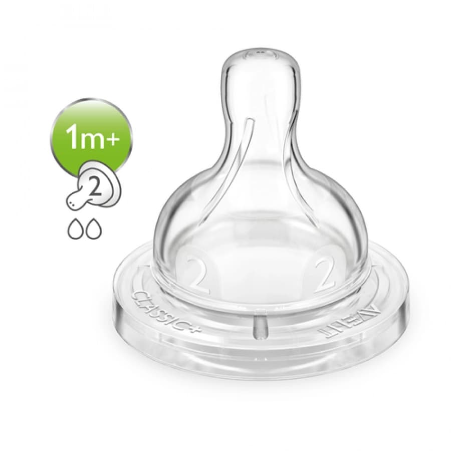 Philips AVENT SCF632/27  Соска для бутылочки серии Anti-Colic, 1 мес+